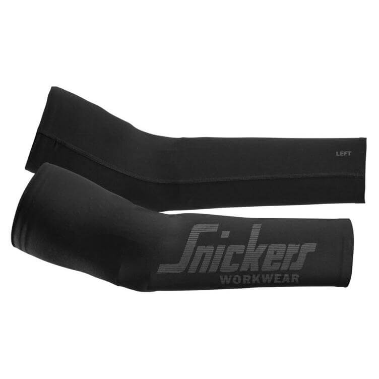 Snickers 9453 LiteWork Sleeves Black Main #colour_black