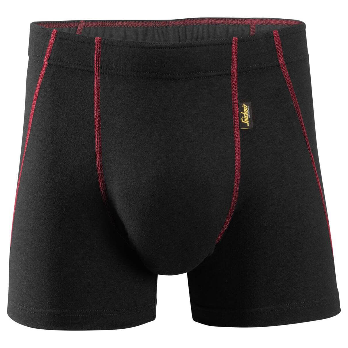 Snickers 9463 ProtecWork Flame Retardant Boxer Shorts Black 3291098 #colour_black