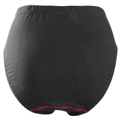 Snickers 9466 ProtecWork Womens FR Panty Underwear Black back #colour_black