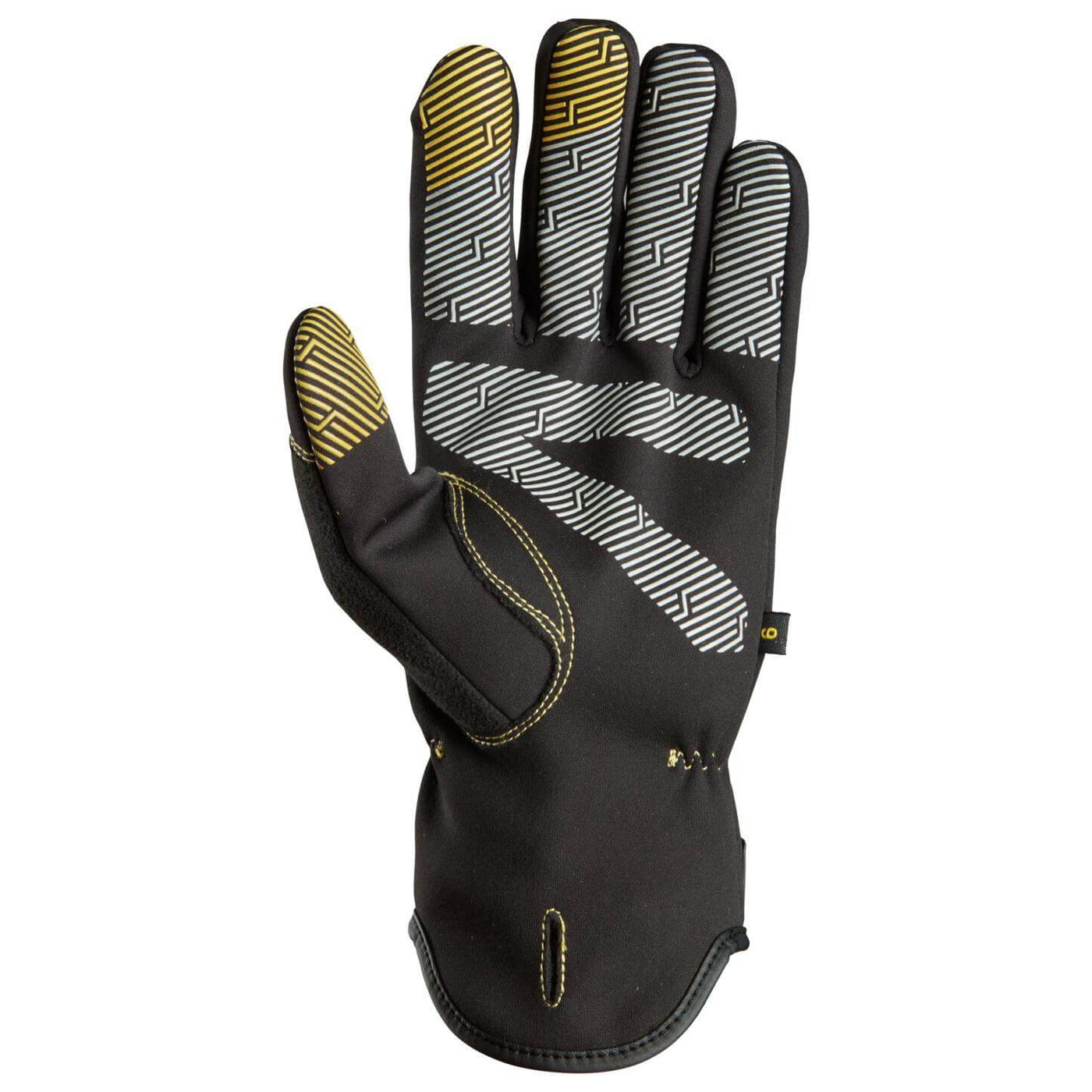Snickers 9562 Bad Weather Flex Dry Gloves Black left #colour_black