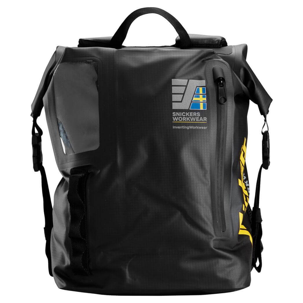 Snickers 9623 Waterproof Backpack Black Main #colour_black