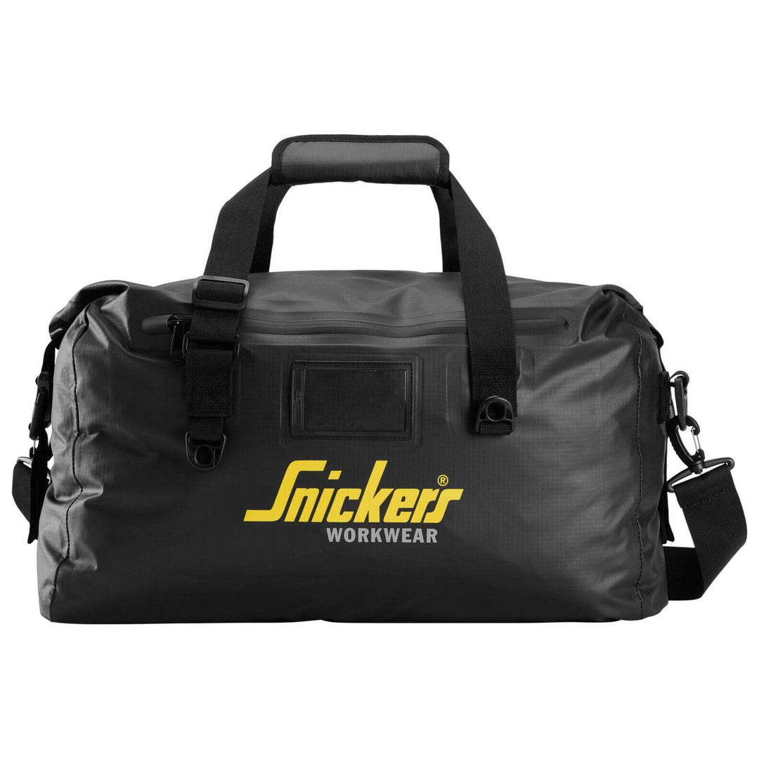 Snickers 9626 Waterproof Duffel Bag Black Main #colour_black