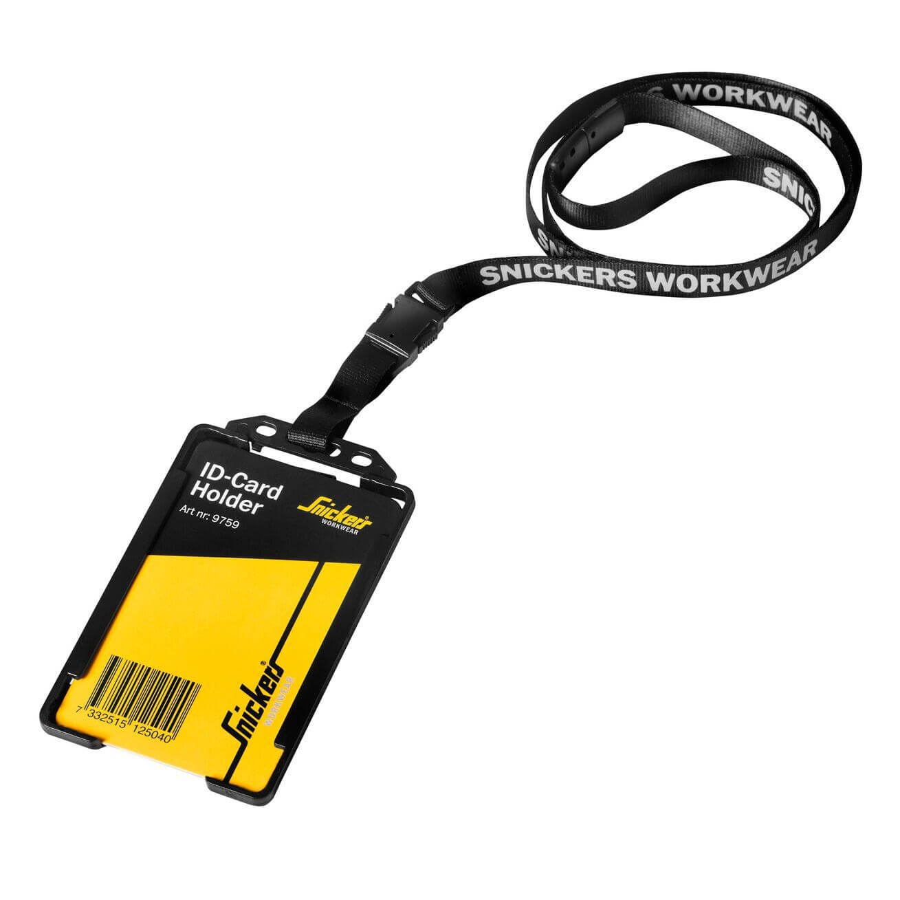 Snickers 9759 ID Card Holder Black Main #colour_black
