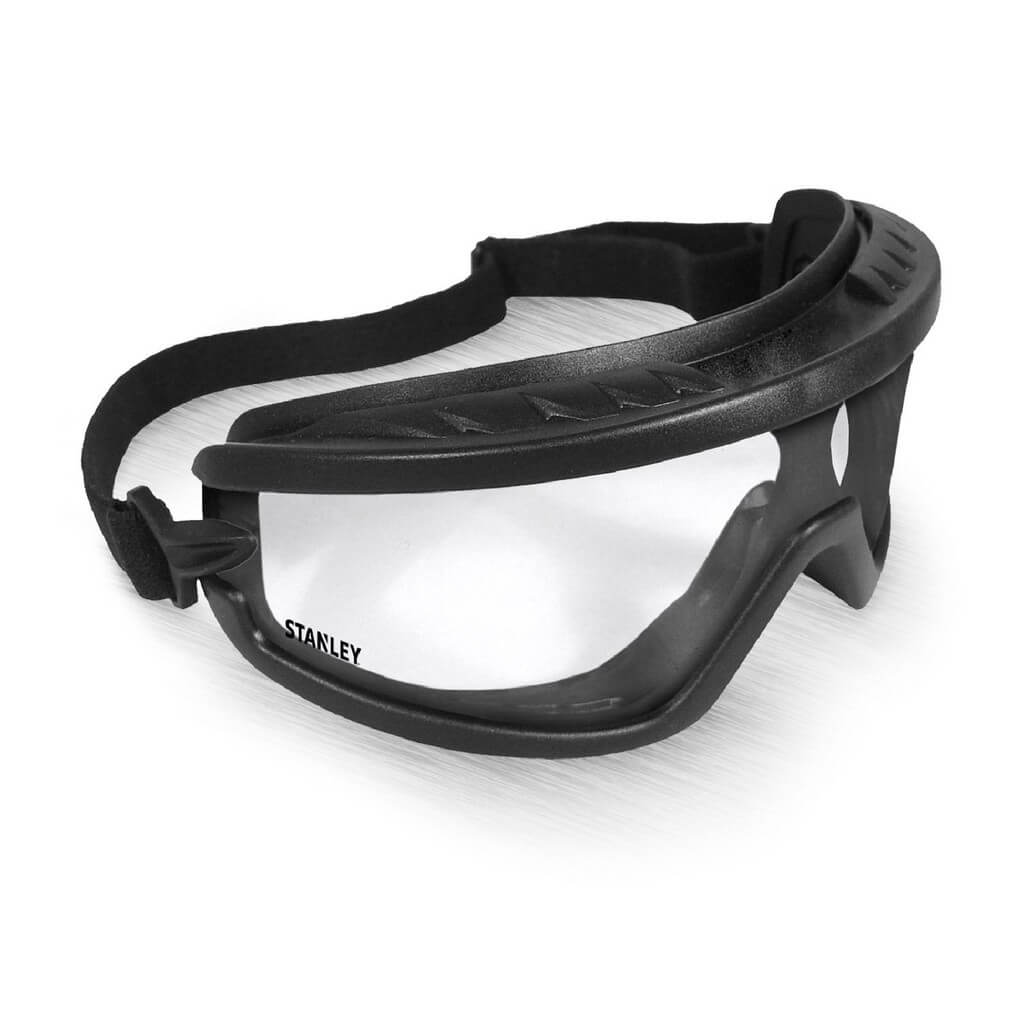 Stanley Basic Safety Goggles-Black-Clear-Main