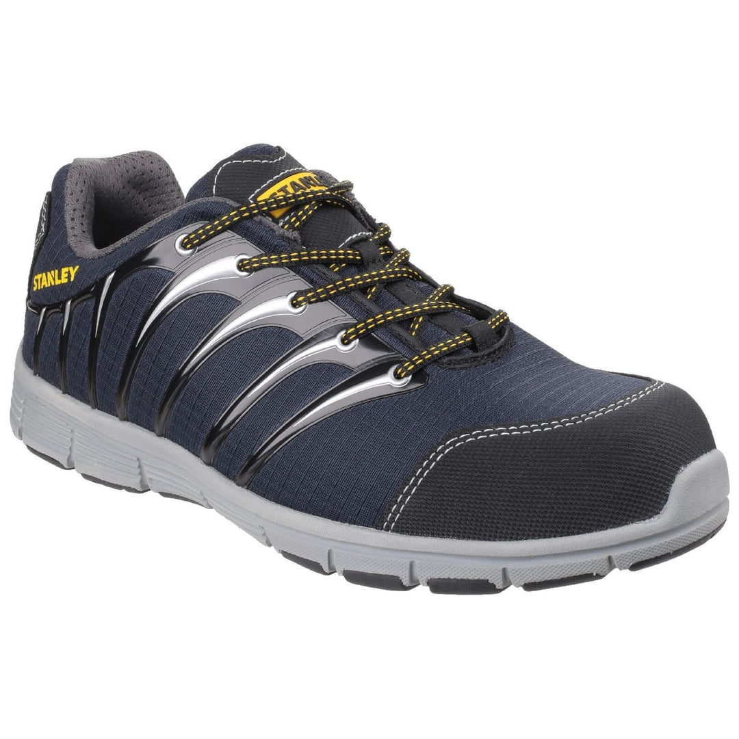 Stanley Globe Navy/Grey S1P Sports Safety Trainers-Navy-Grey-Main