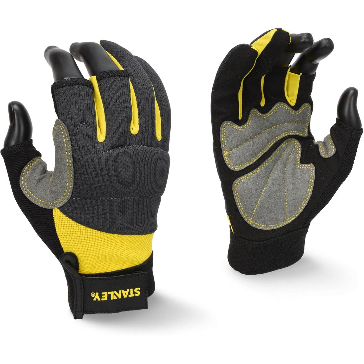 Stanley SY650 Performance Framer Gloves Yellow/Grey/Black 1#colour_yellow-grey-black