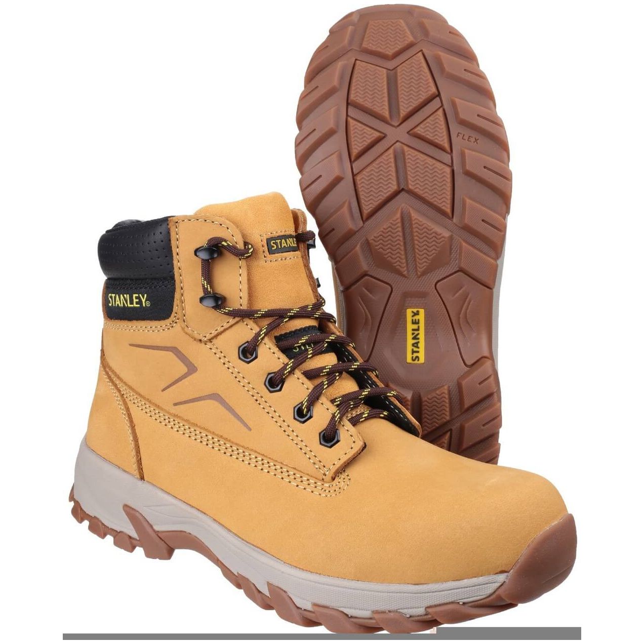 Stanley Tradesman Safety Boots-Honey-3