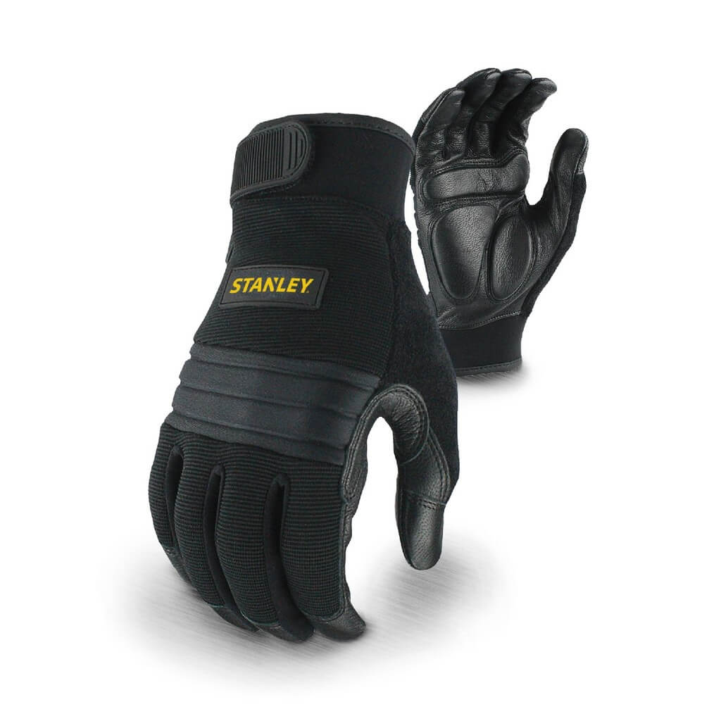 Stanley Vibration Performance Gloves-Black-Main