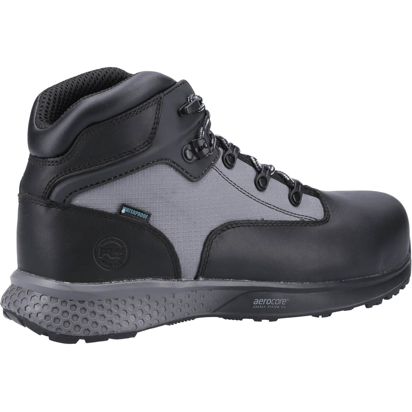 Timberland Pro Euro Hiker Composite Safety Boots Black/Grey 2#colour_black-grey