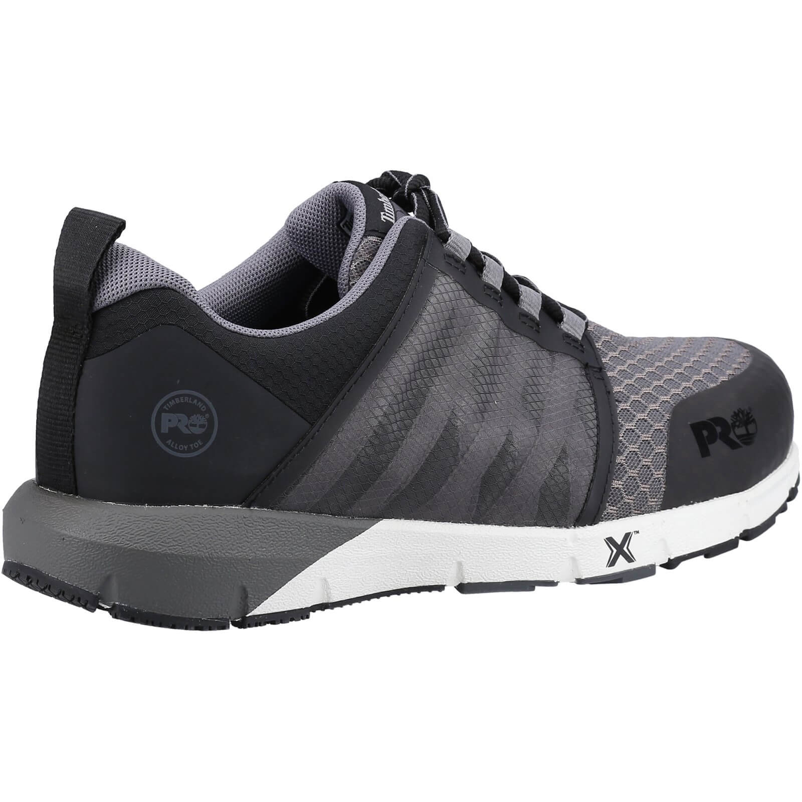 Timberland Pro Radius Safety Trainers Grey/Black 2#colour_grey-black