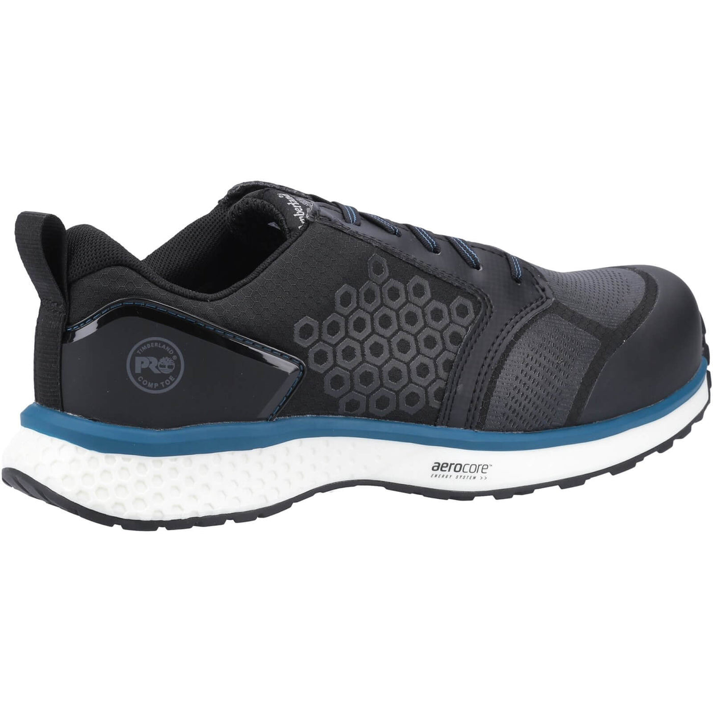 Timberland Pro Reaxion Composite Safety Trainers Black/Blue 2#colour_black-blue