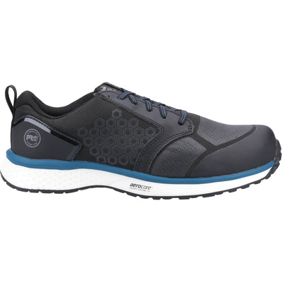Timberland Pro Reaxion Composite Safety Trainers Black/Blue 4#colour_black-blue