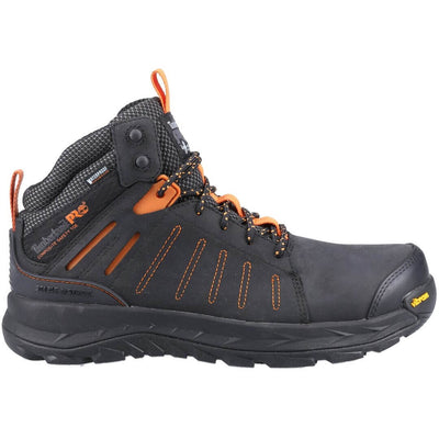 Timberland Pro Trailwind Waterproof Work Safety Boots Black 4#colour_black