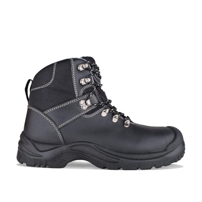 Toe Guard by Snickers 80265 FLASH Wide Fit Safety Boots Black 1 #colour_black