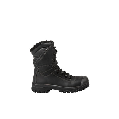 Toe Guard by Snickers 80420 ALASKA High Leg Side Zip S3 Winter Lined Safety Boots Black 1New #colour_black