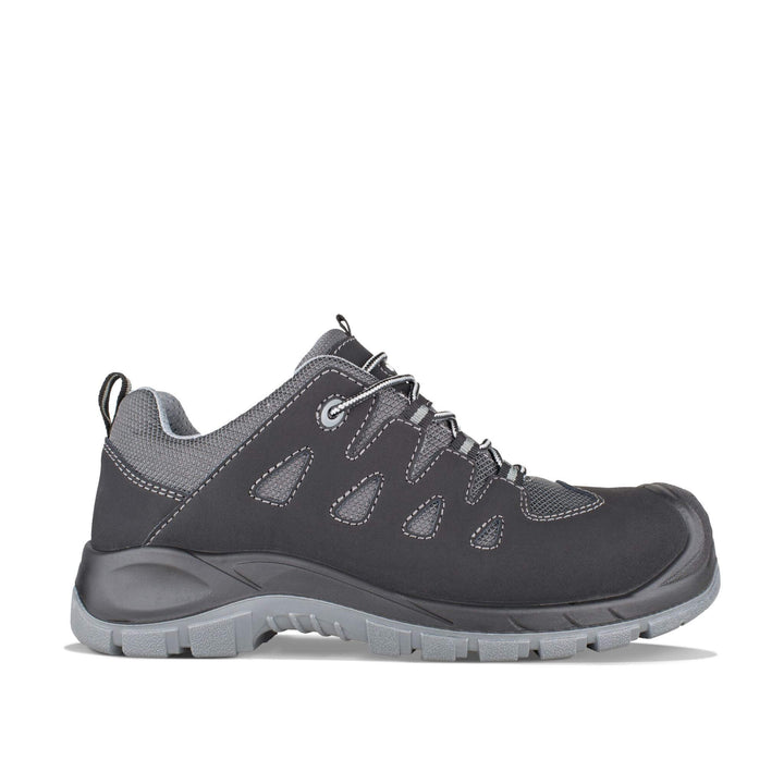 Toe Guard by Snickers 80460 PHANTOM Cordura and Leather S3 Safety Shoes Black 1 #colour_black