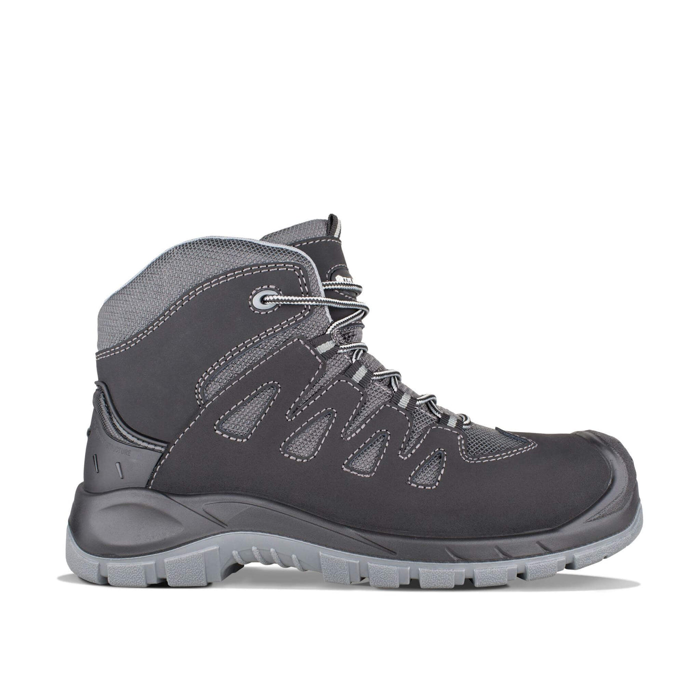 Toe Guard by Snickers 80470 ICON Cordura and Leather S3 Safety Boots Black 1 #colour_black