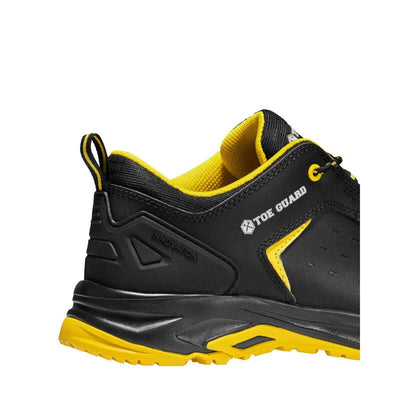 Toe Guard by Snickers 80530 WILD LOW ESD S3 Wide Fit Safety Shoes Black Yellow 09 #colour_black-yellow