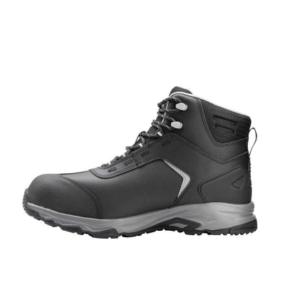 Toe Guard by Snickers 80545 WILD WR MID Metal Free Waterproof ESD S3 Wide Fit Safety Boots Black 2 #colour_black