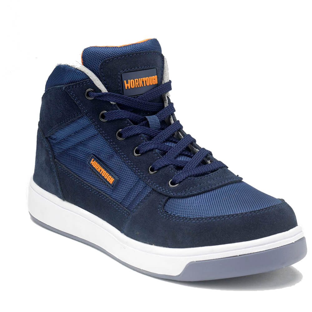 Worktough Fleet Safety Sneaker Boots Navy Blue Product Main#colour_navy-blue