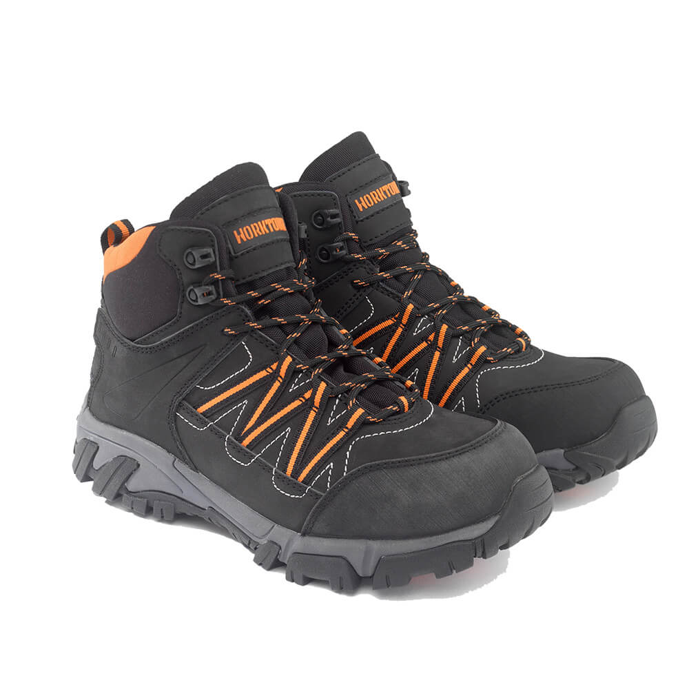 Worktough Graft Metal Free Safety Boots Black Product 3#colour_black