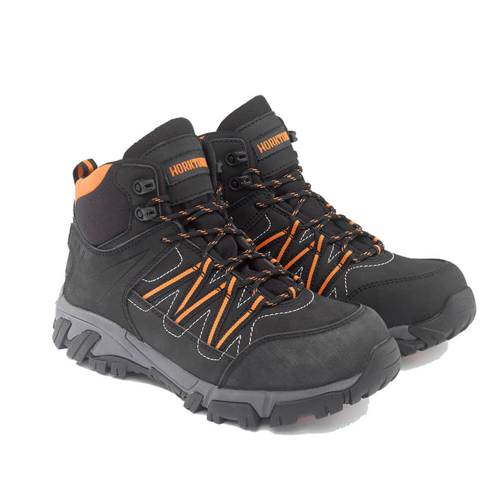 Worktough Graft Metal Free Safety Boots Black Product 3#colour_black