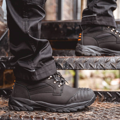 Worktough Heeley Safety Boots Black Lifestyle 1#colour_black