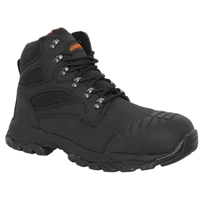 Worktough Heeley Safety Boots Black Product Main#colour_black