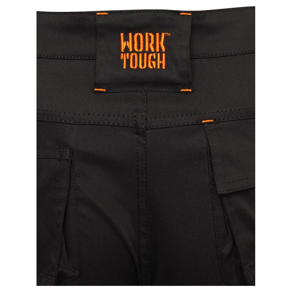 Worktough Holster Pocket Work Shorts Black Product 4#colour_black