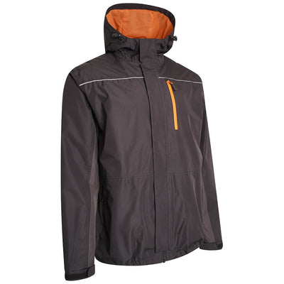 Worktough Waterproof Jacket Black Product 4#colour_black