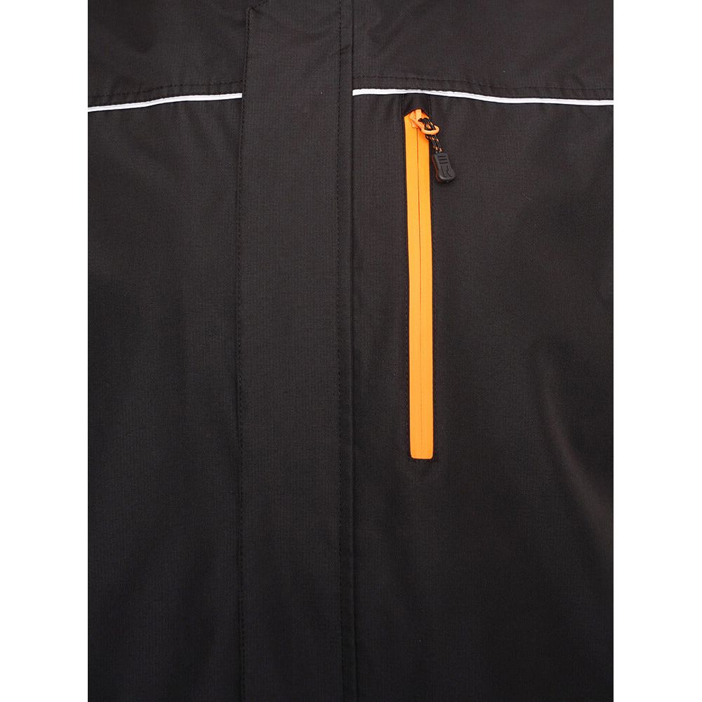 Worktough Waterproof Jacket Black Product 5#colour_black