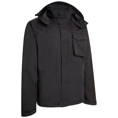 Worktough Windproof Jacket Black Product 4#colour_black