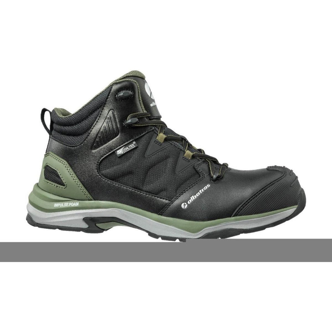 Albatros Ultratrail Olive Ctx Safety Boots Mens - workweargurus.com