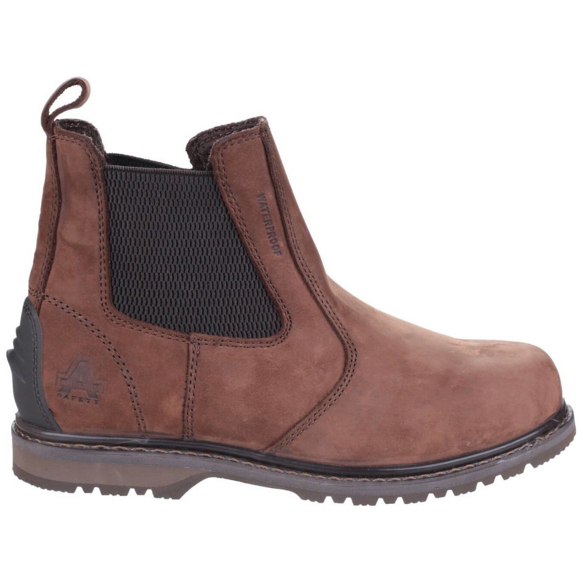 Amblers As148 Sperrin Waterproof Dealer Safety Boots Mens - workweargurus.com