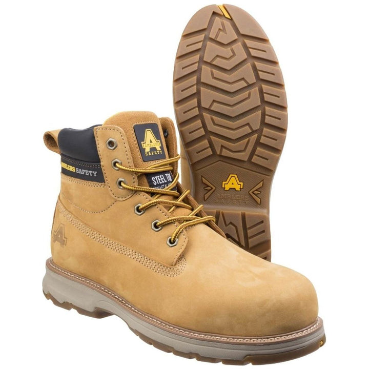 Amblers As170 Leather Safety Boots Mens - workweargurus.com