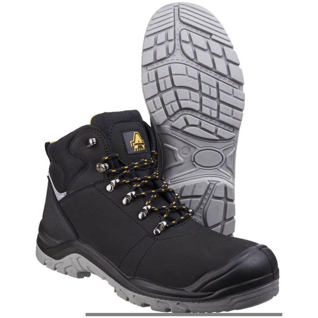 Amblers As252 Water-Resistant Leather Safety Boots Womens - workweargurus.com