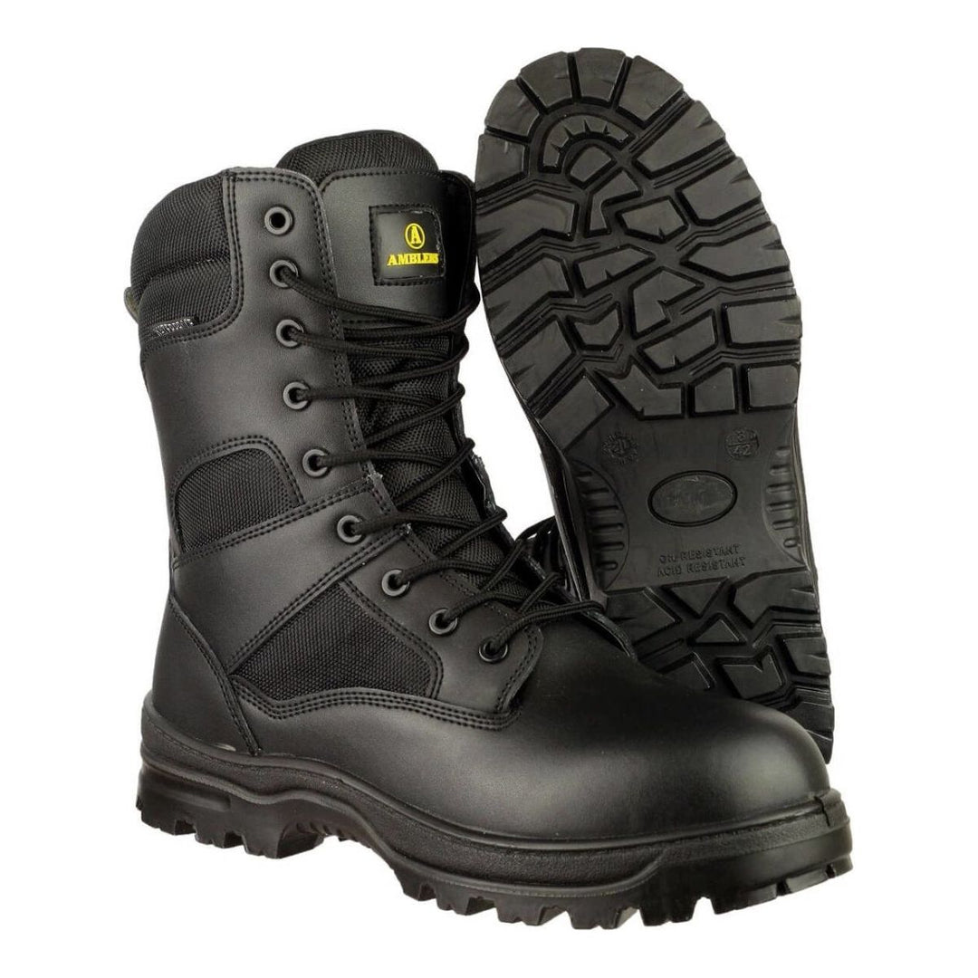 Amblers Combat High-Leg Waterproof Metal-Free Boots Mens - workweargurus.com