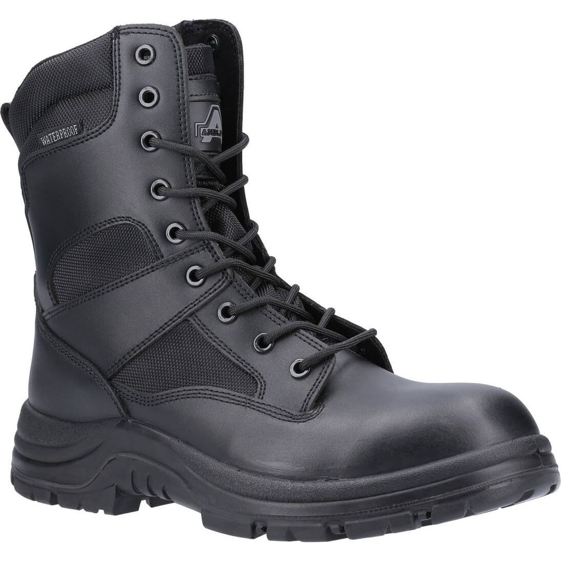 Amblers Combat High-Leg Waterproof Metal-Free Boots Mens - workweargurus.com