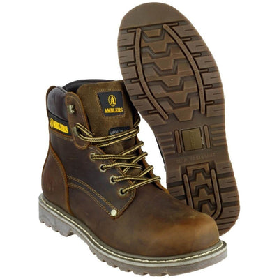 Amblers Dorking Leather Boots Mens - workweargurus.com
