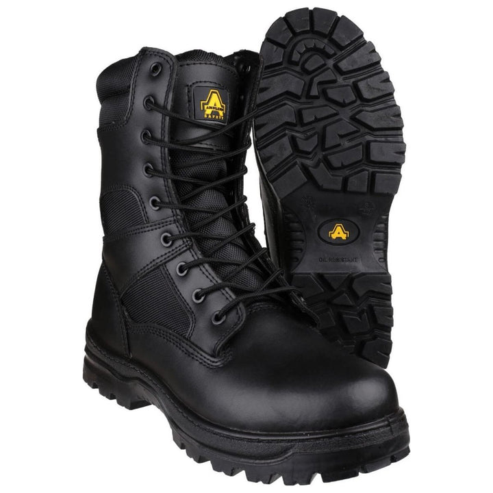 Amblers Fs009C Water Resistant High-Leg Safety Boots Mens - workweargurus.com