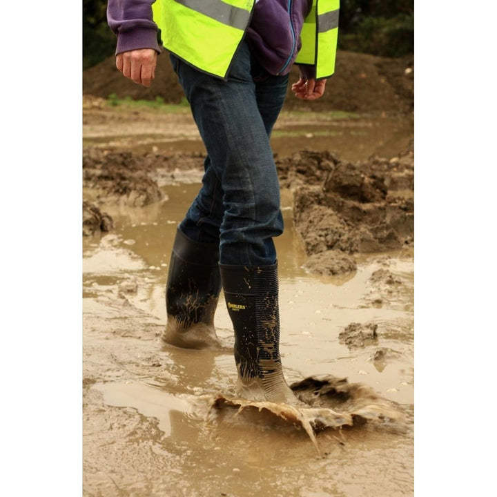 Amblers Fs100 Construction Safety Wellingtons Mens - workweargurus.com