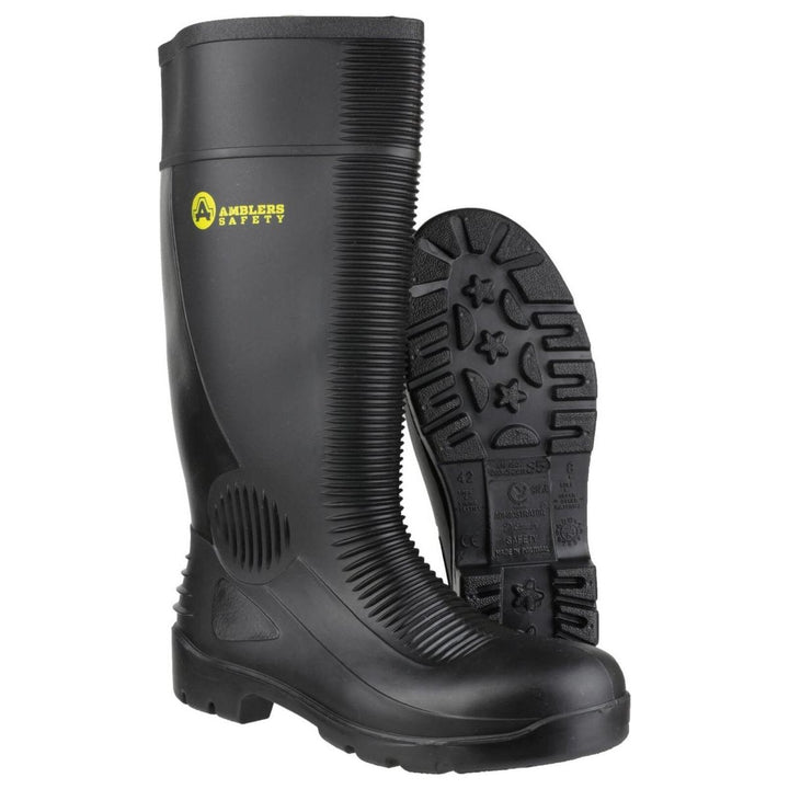 Amblers Fs100 Construction Safety Wellingtons Mens - workweargurus.com