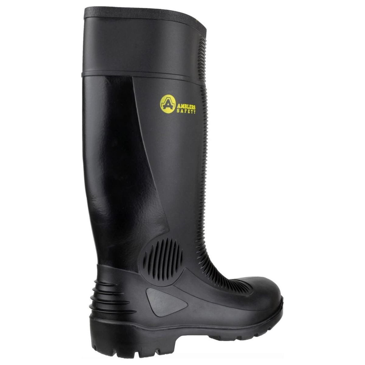 Amblers Safety Men's FS100 Construction Wellington Boots - Black, UK 8 / EU 42 | Steel Toe & Waterproof - View #9
