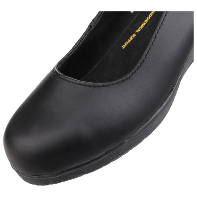 Amblers Fs107 Heeled Court Safety Shoes Womens - workweargurus.com