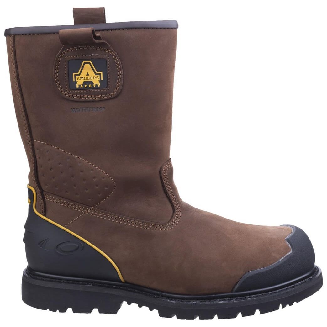 Amblers Fs223 Goodyear Welted Waterproof Safety Boots Mens - workweargurus.com