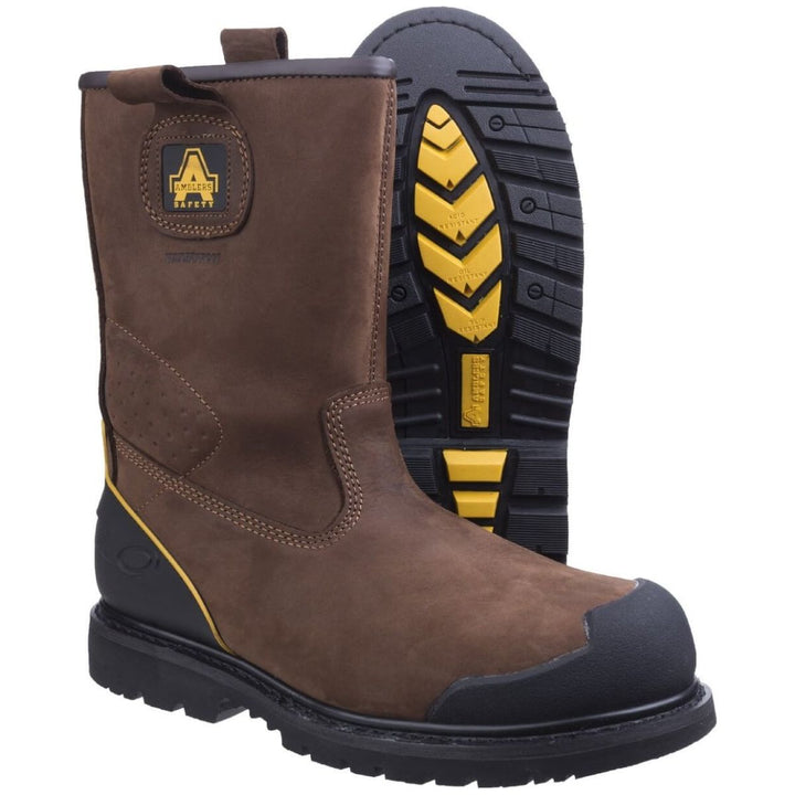 Amblers Fs223 Goodyear Welted Waterproof Safety Boots Mens - workweargurus.com