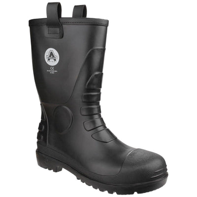 Amblers Fs90 Waterproof Pvc Safety Rigger Boots Womens - workweargurus.com