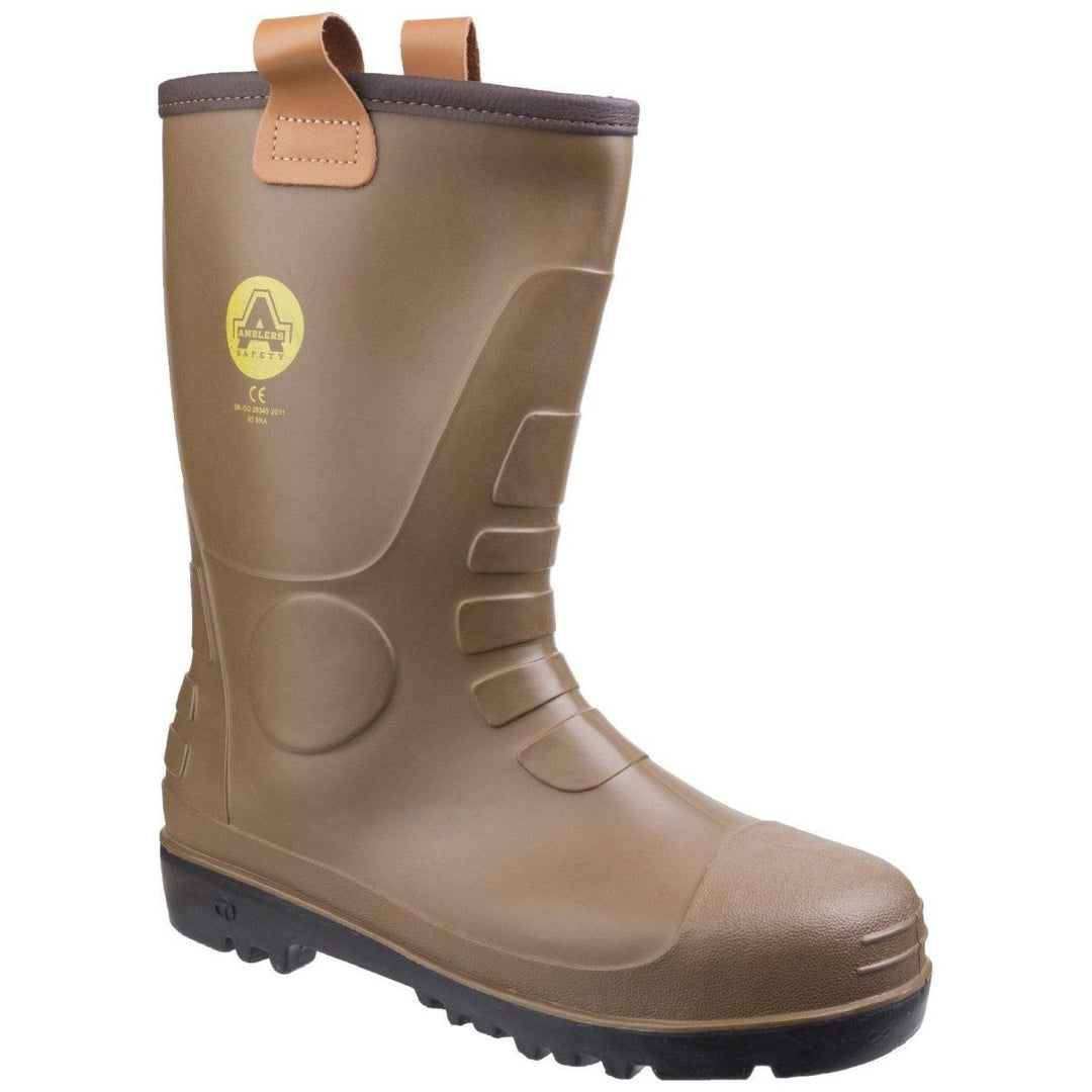 Amblers Fs95 Waterproof Pvc Safety Rigger Boots Mens - workweargurus.com