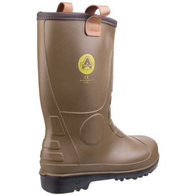 Amblers Fs95 Waterproof Pvc Safety Rigger Boots Mens - workweargurus.com