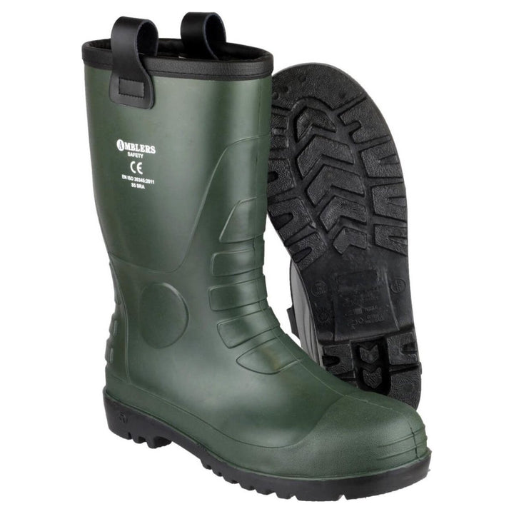 Amblers Fs97 Pvc Safety Rigger Boots Mens - workweargurus.com